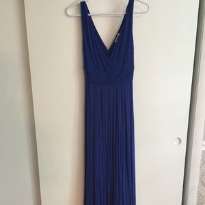 Old Navy deep the front and back maxi
